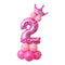 Happy Birthday Balloon 1 2 3 4 5 6 Foil Balloons Air Baloons 1st Birthday Party Decorations Kids Babyshower Baby Shower Boy Girl