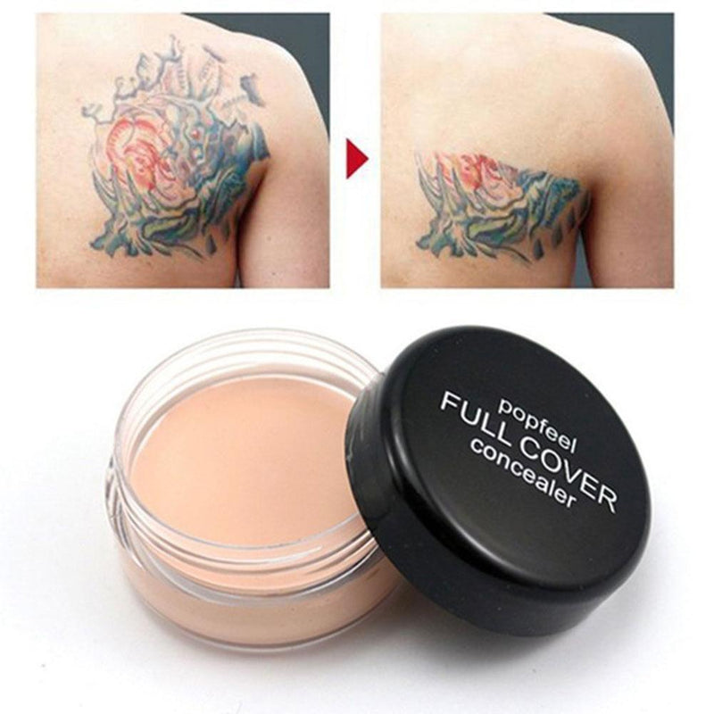 New 1Pcs 10g Natural Concealer Fade Wrinkles &amp; Dark Circles Face Oil Control Foundation Smooth Concealer Setting Cream 5 Colors