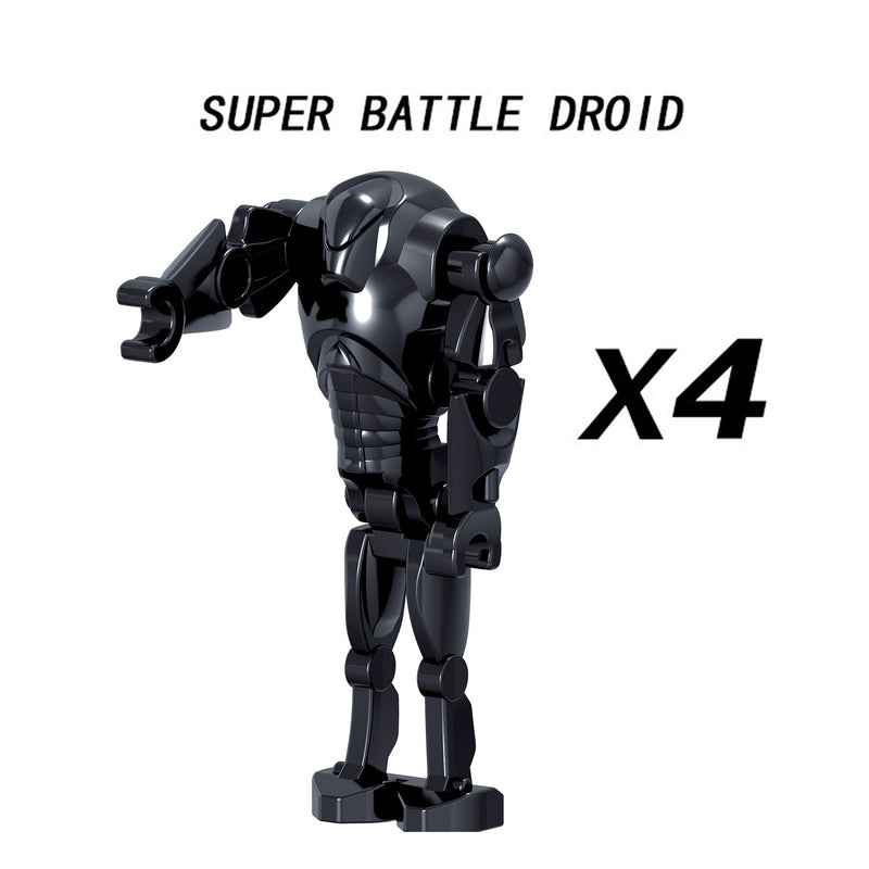 Disney R2-D2 Building Blocks C-3PO General Grievous R4-P17 K-2SO IG88 Battle Buzz Droid Star Bricks Action Figures Christmas Toy