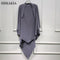 Siskakia Dubai Turkish Turban Solid Muslim Women khimar Wrap Malaysia Shawls Scarves Moroccan Hijabs 15 colors Eid 2021