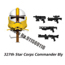 Disney 501st Clone Troopers Building Block Scout Republic Commando Appo Echo Cody Rex Jesse SEV Gree Kashyyyk Action Figures
