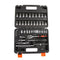 Car Repair Tool 46pcs 1/4-Inch Socket Set Car Repair Tool Ratchet Torque Wrench Combo Tools Kit Auto Repairing Tool Set