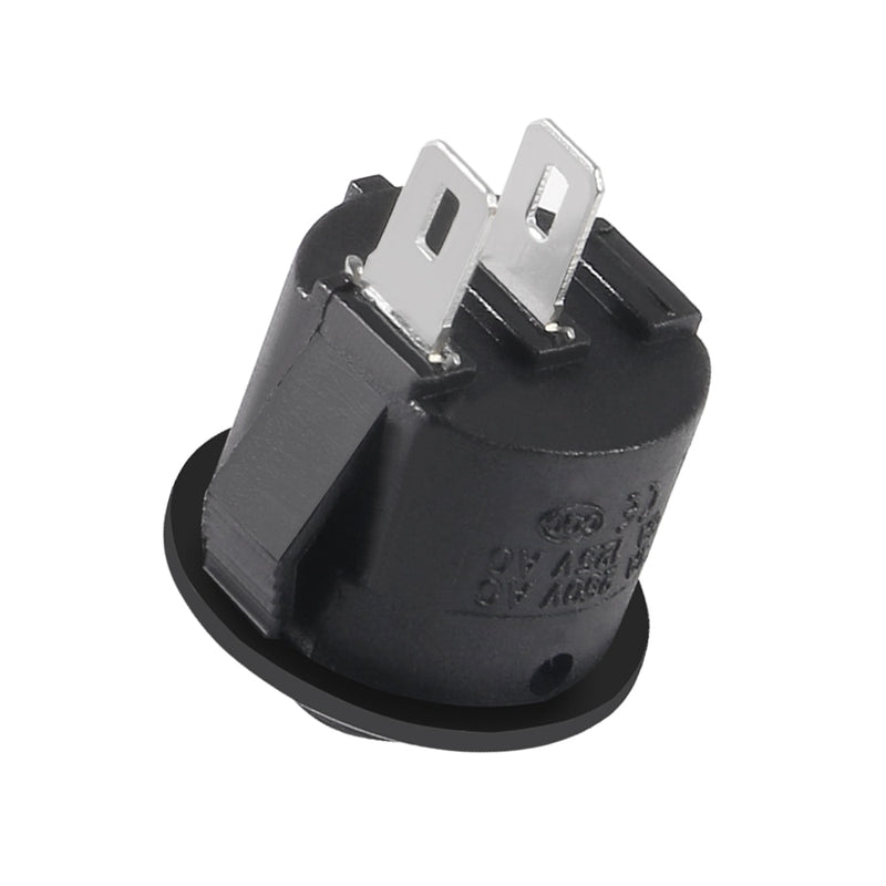 10Pcs 2 Pin ON/OFF Round Rocker Switch LED illuminated Car Dashboard Dash Boat Van 12V Switch On Off