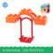 Blocks Amusement Park Accessory Slide Ladder Swing Seesaw Carousel Big Large-particle City Building Children&