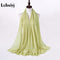 Muslim 2021 New Chiffon Hijab Scarf Women Solid Color Soft Long Shawls and Wraps Islamic Head Scarves Fashion turbante mujer