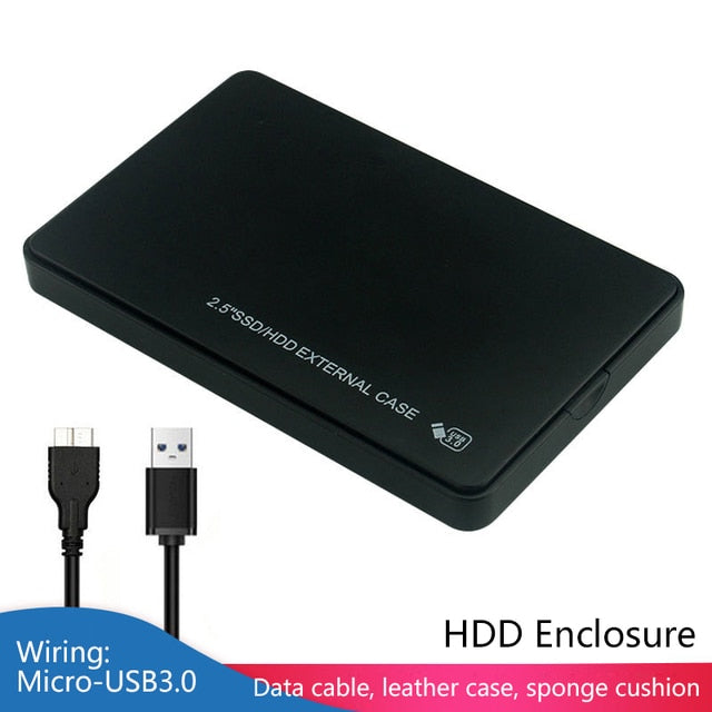 UTHAI T22 2.5&quot; SATA to USB3.0 HDD Enclosure Mobile Hard Drive Cases for SSD External Storage HDD Box With USB3.0/2.0 Cable ABS