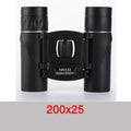Mini Portable Zoom HD 5000M Telescope Binoculars Powerful 300x25 Folding Long-distance Low Light Night Vision Professional