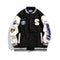 2021 street retro Letter embroidery baseball uniform cotton bomber jacket women winter loose all-match casual thickened jacket