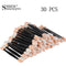 Hot Disposable 30/50/100PC Eye shadow Brush Makeup Dual Sided Sponge Nylon Set Eye Shadow Brushes For Cosmetic Applicator Makeup