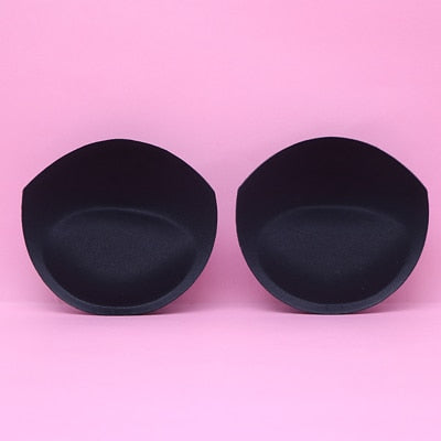 6pcs/3pair Sponge Bra Pads Push Up Breast Enhancer Removeable Bra Padding Inserts Cups for Swimsuit Bikini Padding Intimates