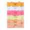 3/4/5/6Pcs/set Cute Bowknot Baby Headband Turban Solid Color Newborn Baby Girls Elastic Hair Bands Soft Nylon Hair Accessories