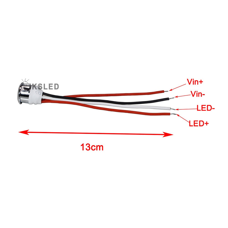 4A DC 5V 12V 24V Stepless Touch LED Dimmer Switch For LED Strip DIY Bed Closet Cabinet Light