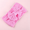 32 Colors Cable Bow Baby Headband for Child Bowknot Headwear Cables Turban for Kids Elastic Headwrap Baby Hair Accessories