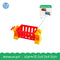 Blocks Amusement Park Accessory Slide Ladder Swing Seesaw Carousel Big Large-particle City Building Children&