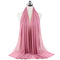 Muslim new Bubble Chiffon Hijab Scarf Women Solid Color Soft Long Shawls and Wraps Georgette Islamic Head Scarves Ladies Hijabs