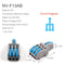1 Input 2/3/4/5 Output Splitter Quick Spring Splicing Wire Connector Electric Cable Terminal Block Push In With Operation Lever