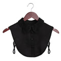 Fashion White Black Lace Fake Collar Blouse Vintage Detachable Shirt False Collar Lapel Blouse Top Women Clothes Accessories