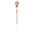 Pacifier Clips Chain Silicone Beads BPA Free DIY Dummy Clip Holder Soother Chains Baby Teething Toys Chew Gifts