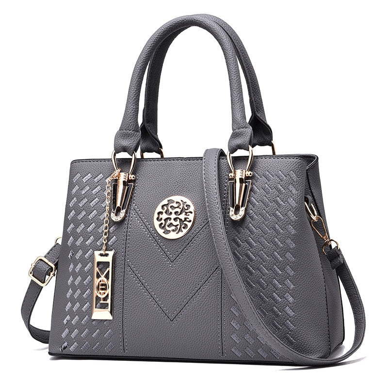Newposs Famous Designer Brand Bags Women Leather Handbags 2022 Luxury Ladies Hand Bags Purse Fashion Shoulder Bags