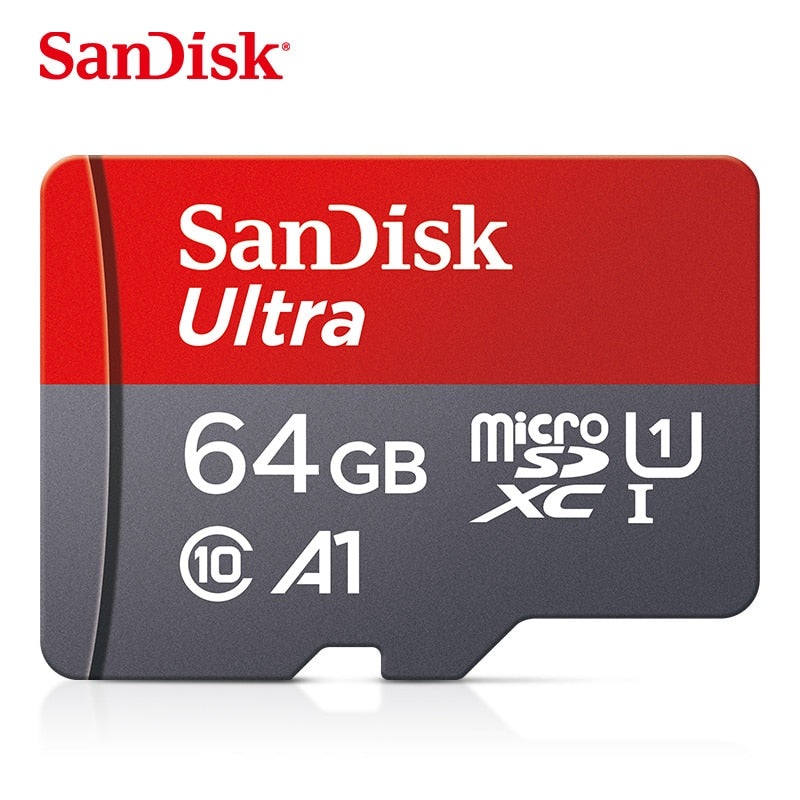 100% SanDisk A1 Memory Cards camera card 16GB 32GB 64GB Micro SDcard 128GB 120MB/s Class 10 UHS-1 Flashcard Microsd TF/SD Card