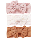 3pcs/lot Cable Knit Baby Girl Headband Bandeau Bebe Nylon Headbands for Newborn Girls Elastic Hair Band Baby Hair Accessories