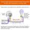 AC110-240V Automatic Sensor Light Switch LED PIR Infrared Motion Sensor Detection Mini LED Sensitive Night Light Indoor Outdoor