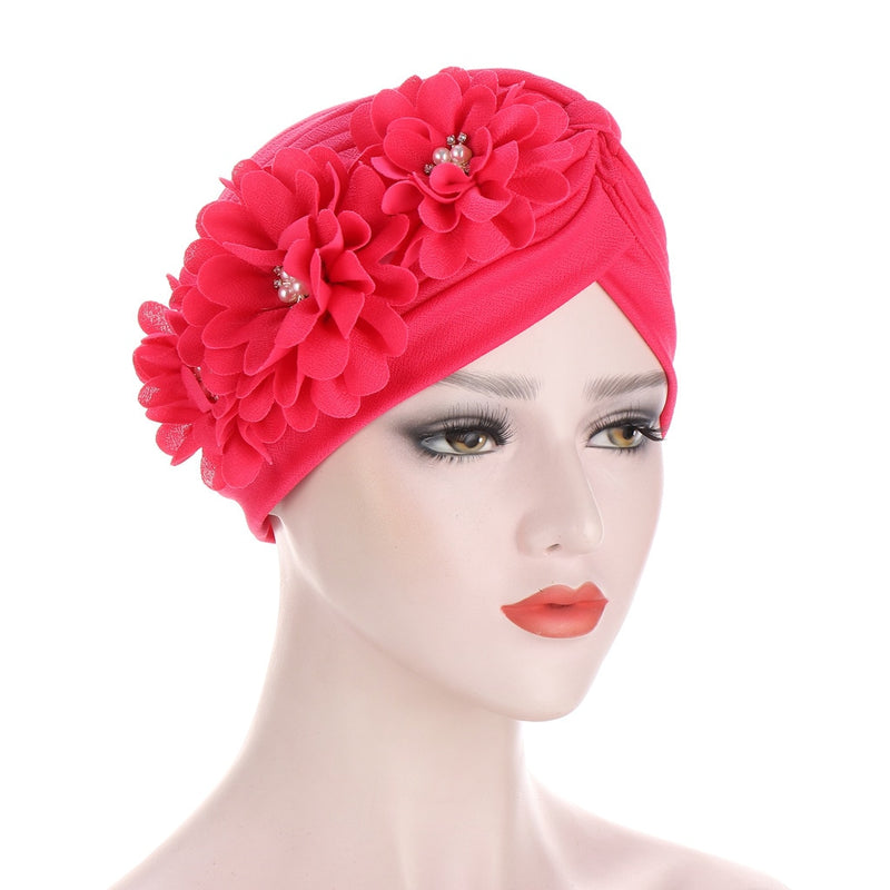 2020 cotton solid folds pearl muslim turban scarf  women islamic inner hijab caps Arab wrap head  femme musulman turbante mujer