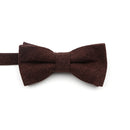 NEW Macarons Solid Color Men Bow Tie Super Soft Suede Classic Shirts Bowtie Bowknot Adult Child Butterfly Cravats For Wedding