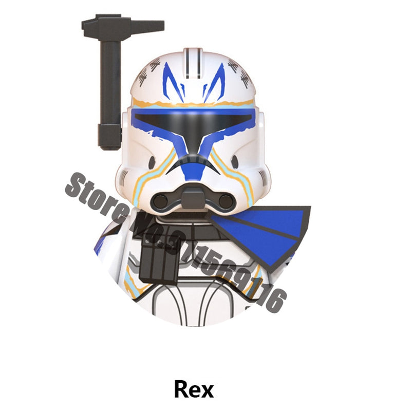 DISNEY ARC Clone Troopers Building Blocks LUKE Skywalker Mandalorians Boba Fett Palpatine Yoda R2D2 Bricks Action Figures Toys