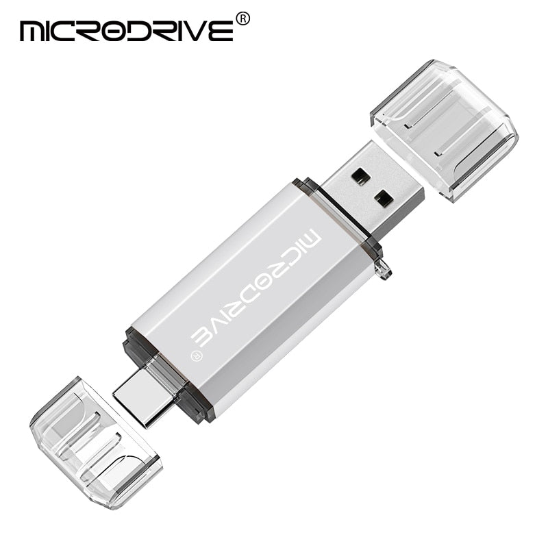 OTG USB Flash Drive Type C Pen Drive 512GB 256GB 128GB 64GB 32GB USB Stick 16gbPendrive for Type-C Device