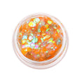 1Pcs Glitter Glam Eye Sparkly Glitter Hair Shimmer Gel Flash Heart Loose Sequins Glitter Eyeshadow Party Face Body Decoration