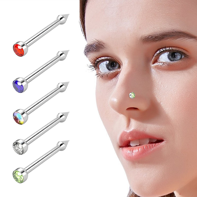 1 pc Disposable Painless Ear Piercing Nose Studs Piercing Gun Healthy Sterile Puncture Tool for Earrings Ear Piercing Gun