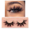 FOXESJI Makeup Eyelashes 3D Mink Lashes Fluffy Soft Wispy Natural Cross Lash Extension Reusable Fake Lashes Mink False Eyelashes
