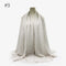 180X95CM Women Classic Muslim Crinkle Hijab Scarf Soft Cotton Head Scarves Turban Shawls Wraps Islamic Headband Femme Musulman