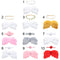 2pcs/set Cute Newborn Angel Feather Wings with Baby Girl Rose Flower Headband Hair Accessories for Infant Photography Props