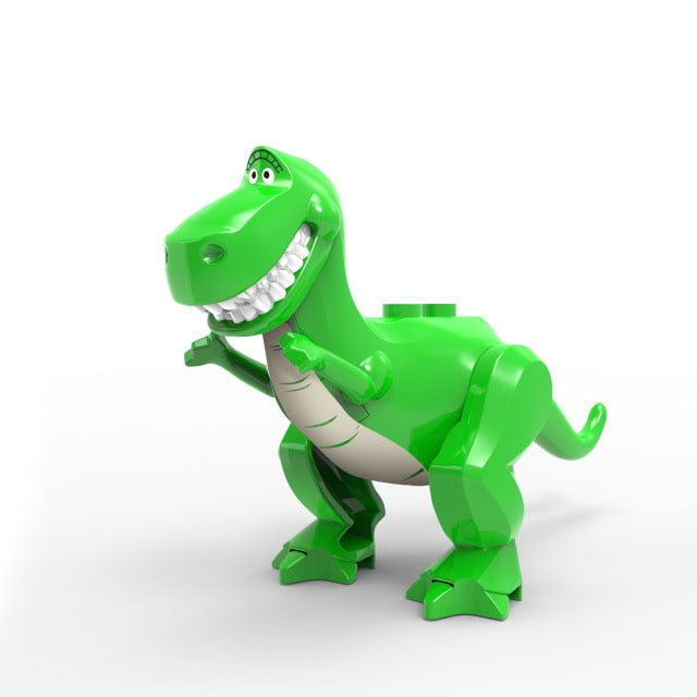 Jurassic Dinosaur Park Indominus Rex DIY Blocks Dinosaurs Tyrannosaurus Rex Tiny Models Building Block Kid Toys Animals Set Gift