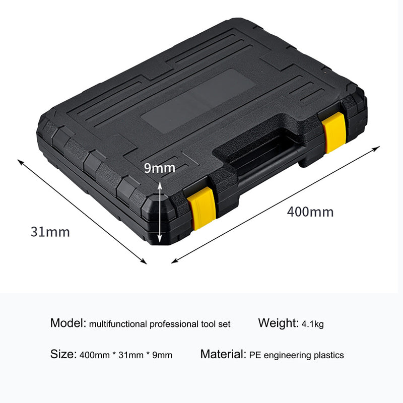 108PC Tool Set for Car Repair Tools Mechanic Tool Set Matte Plating Sockets Set Ratchet Spanners Wrench Hardware Hand Tool