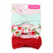 3Pcs/set Baby Headband Floral Solid Color Dot Printed Pink Bows Newborn Baby Girl Headband Hair Accessories Girls Turban