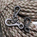 12pcs Carabiner mini key hanger hanging Quickdraw keychain keyring camping clasp hook backpack snap clip buckle Padlock