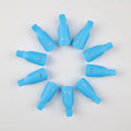 10 Pcs Plastic Nail Clip Nail Art Gel Polish Remover Soak Off Cleaner Cap Clip 8 Colours