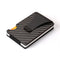 Hot Carbon Fiber Credit Card Holder Wallet New Design Minimalist Rfid Blocking Slim Metal Cardholder Anti Protect Clip for men