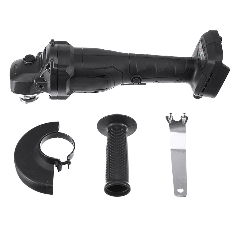 18V 800W Polishing Machine Polisher Cutting Tool 100mm Brushless Angle Grinder Without Battery Black Multi-function Power Tools