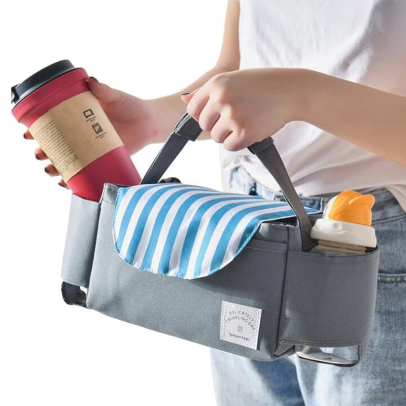 Stroller Bag Pram Stroller Organizer Baby Stroller Accessories Stroller Cup Holder Cover Baby Bag Organizer Travel Accessories
