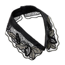 Fashion White Black Lace Fake Collar Blouse Vintage Detachable Shirt False Collar Lapel Blouse Top Women Clothes Accessories
