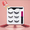 3Pairs Magnetic Lashes 3D Mink Eyelashes Wholesale Fake Eyelashes Magnetic Eyeliner With Tweezer Makeup Set For Beauty Faux Cils