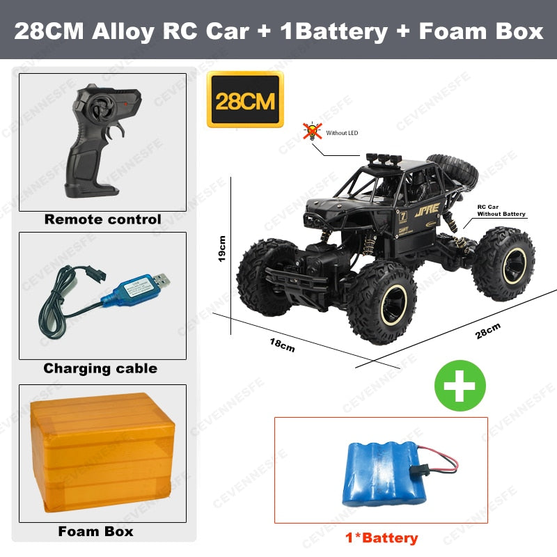 1:12 4WD RC Car Updated Version 2.4G Radio Control RC Car Toys  remote control car Trucks Off-Road Trucks boys Toys for Children