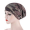 2021 New Elastic Fashion Turban Hat Solid Color Women Warm Winter Headscarf Bonnet Inner Hijabs Cap Muslim Hijab femme Wrap Head