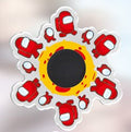 Z30 Fidget Hand Spinner Gyro anime Anti Stress Cartoons Animal Animation Running Comic Pattern Rotating Fingertip Spinning Toys