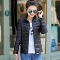 7XL Women 90% White Duck Down Coats 4XL 5XL Women&#39;s Ultra Light Duck Down Jackets Autumn Winter Warm Stand collar Hiking Coats