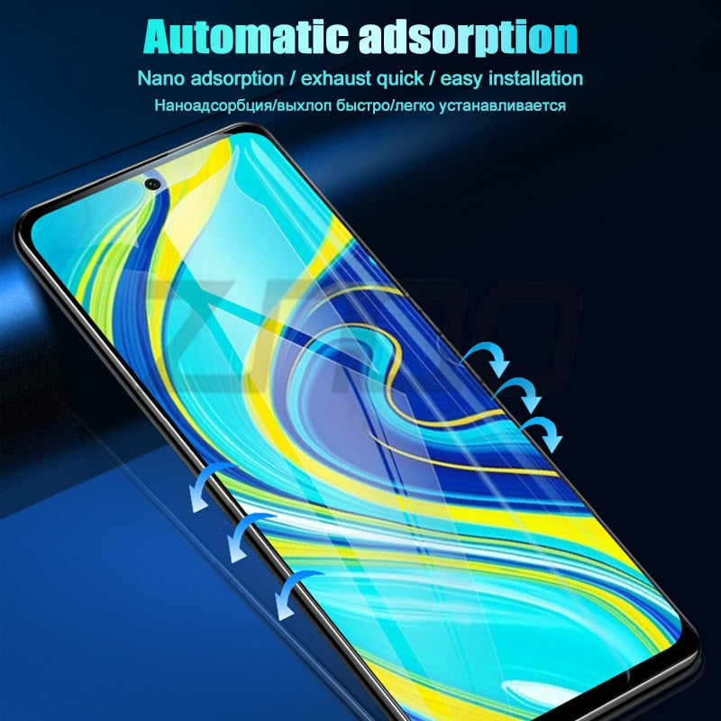 3Pcs Tempered Glass For Xiaomi Redmi Note 9 Pro Max 9S Screen Protector Redmi Note 10 10S 11S 8 7 11 Pro 9A 9C Protective Glass